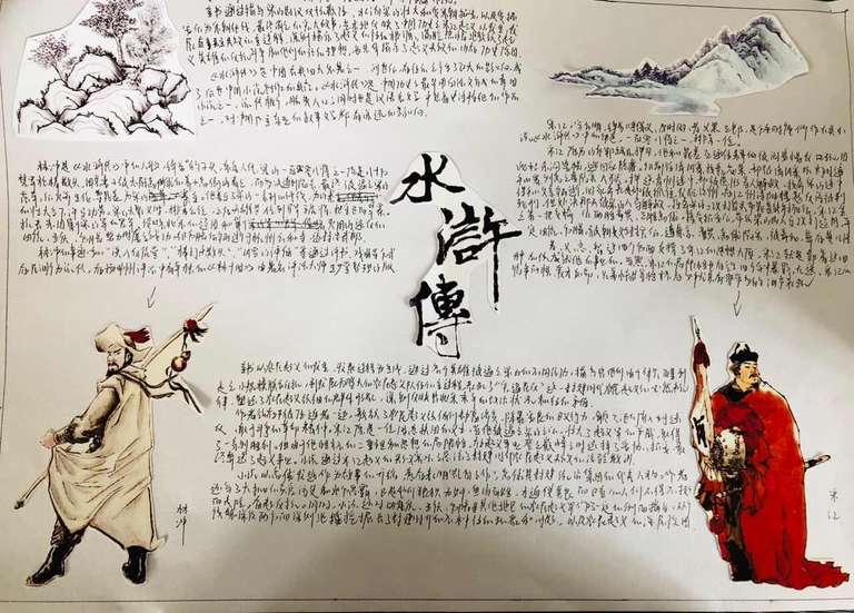 9205作者:汤伊莉莎,介绍:《水浒传》中宋江和林冲的人物介绍,让我们感受梁山好汉的英雄风范,吸引了一批又一批的读者。